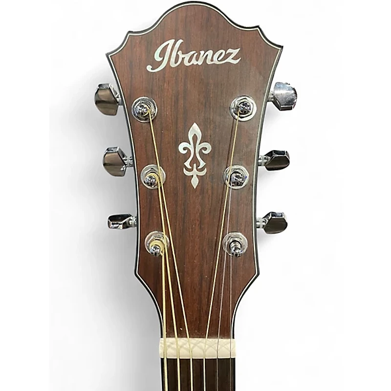 Used Ibanez AE140-WKH Black Acoustic Electric Guitar