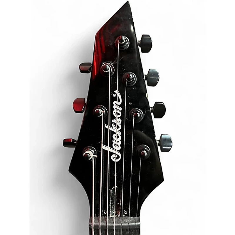 Used Jackson Dinky Arch Top JS22-7 DKA HT Black Solid Body Electric Guitar