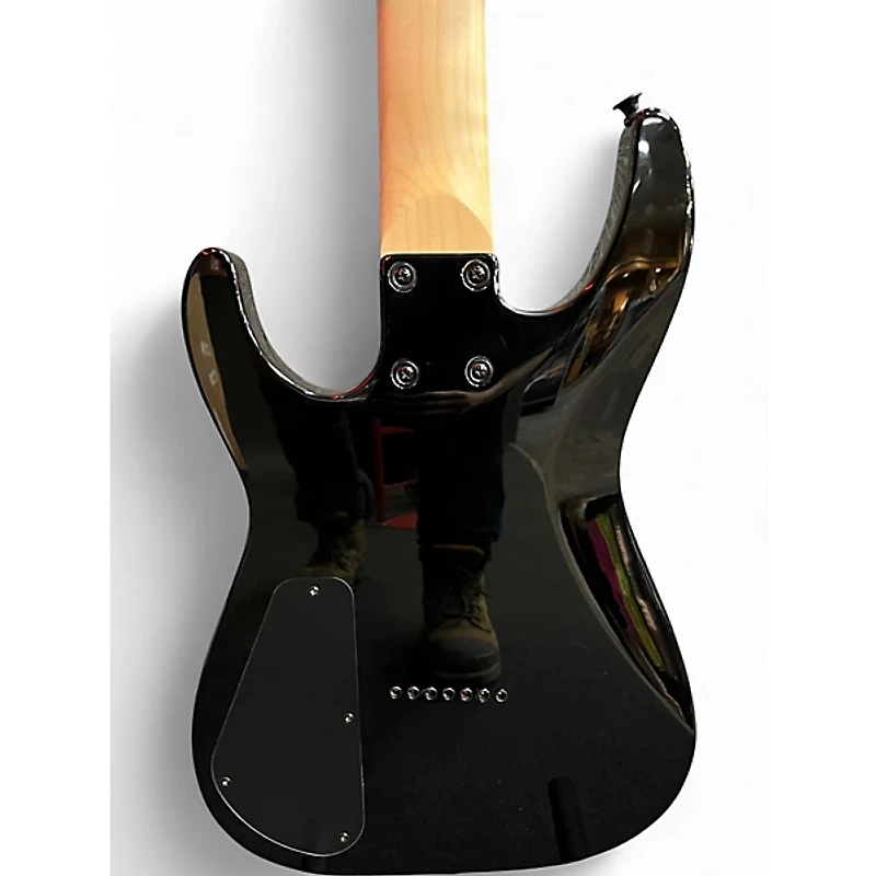 Used Jackson Dinky Arch Top JS22-7 DKA HT Black Solid Body Electric Guitar