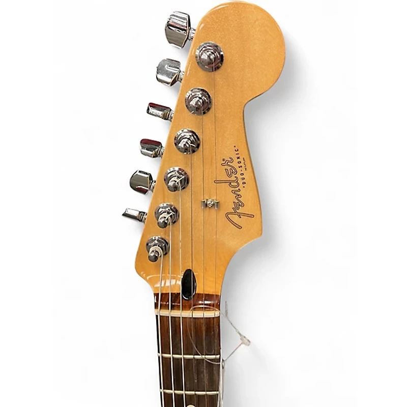 Used Fender Duo Sonic HS Ice Blue Metallic Solid Body Electric Guitar