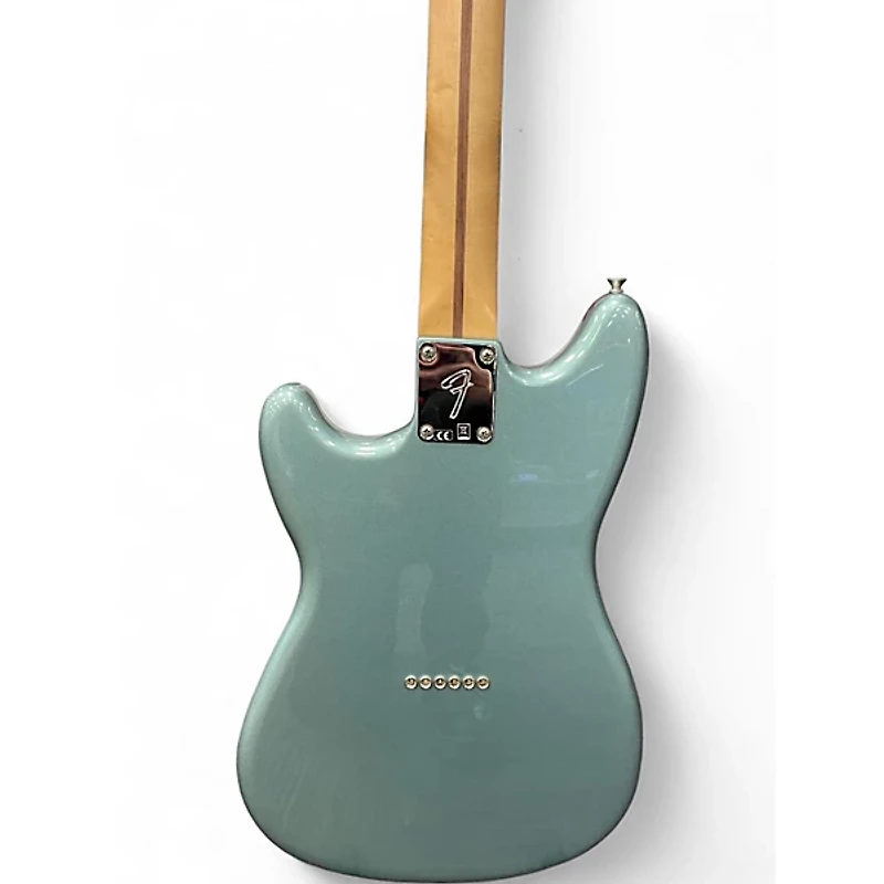 Used Fender Duo Sonic HS Ice Blue Metallic Solid Body Electric Guitar