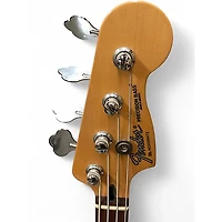 Used Fender Standard Precision Bass Candy Apple Red Metallic Electric Bass Guitar