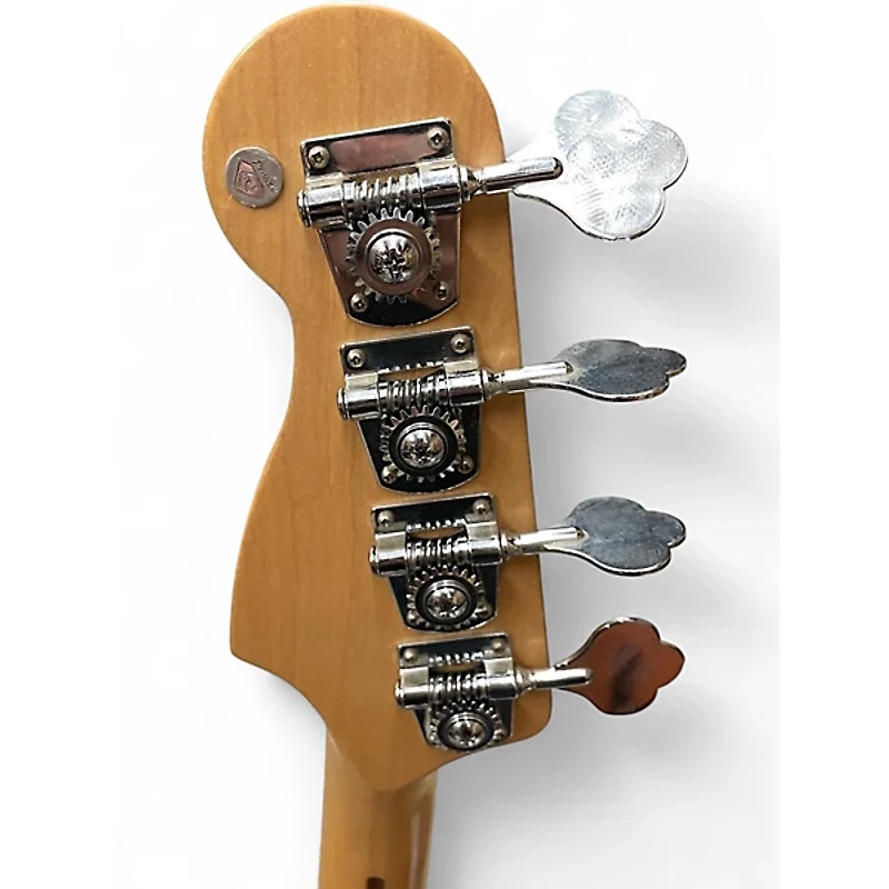 Used Fender Standard Precision Bass Candy Apple Red Metallic Electric Bass Guitar