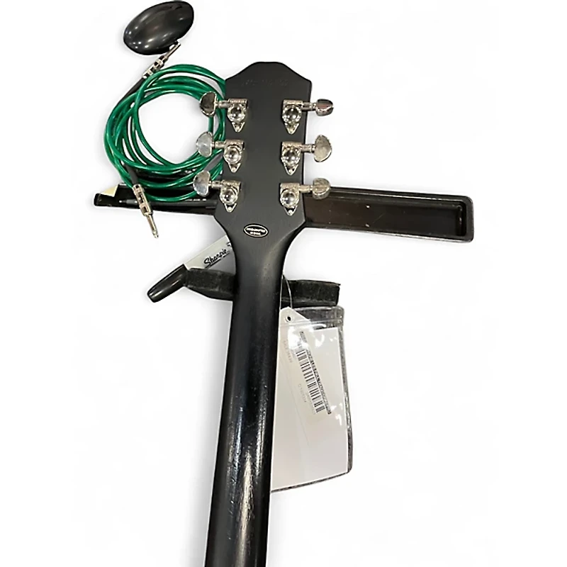 Used Epiphone Les Paul Traditional Pro IV worn ebony Solid Body Electric Guitar