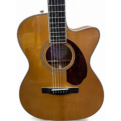 Used Fender Paramount PM-3 Natural Acoustic Electric Guitar