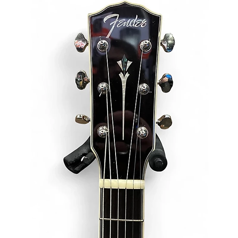 Used Fender Paramount PM-3 Natural Acoustic Electric Guitar