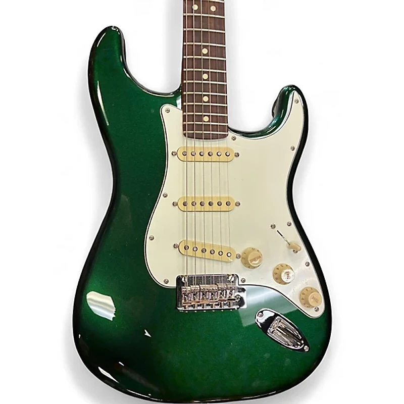 Used Fender PLAYER II STRATOCASTER BRITISH RACING GREEN Solid Body Electric Guitar