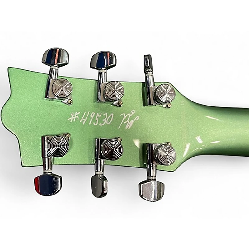 Used Reverend SENSEI JR GREEN Solid Body Electric Guitar