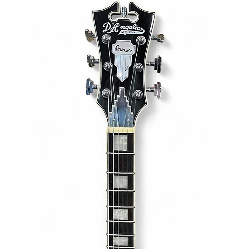 Used D'Angelico Premier Series DC Blue Hollow Body Electric Guitar