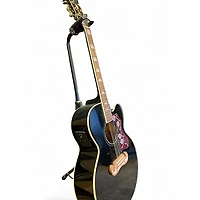 Used Epiphone J-200 EC Studio Black Acoustic Electric Guitar