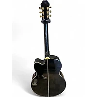 Used Epiphone J-200 EC Studio Black Acoustic Electric Guitar