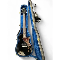 Used Gibson Les Paul Junior Black Solid Body Electric Guitar