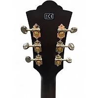 Used Guild OM-260CE Deluxe Trans Black Acoustic Electric Guitar