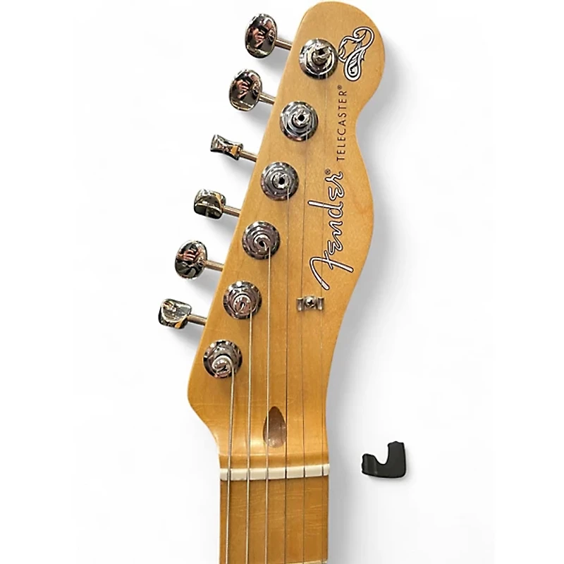 Used Fender Brad Paisley Road Worn Telecaster Silver Sparkle Solid Body Electric Guitar