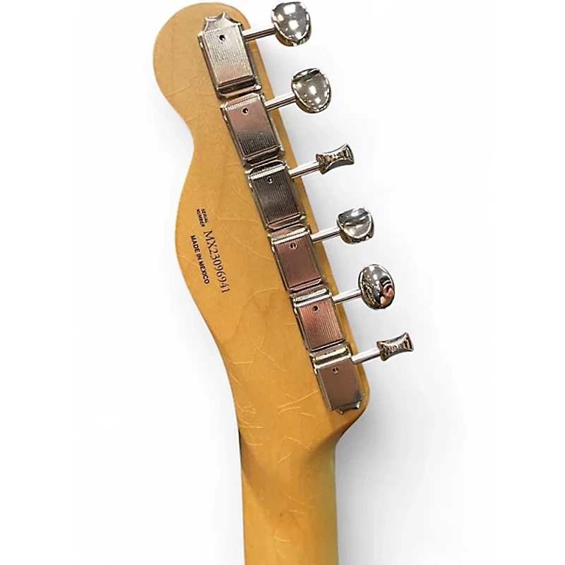 Used Fender Brad Paisley Road Worn Telecaster Silver Sparkle Solid Body Electric Guitar