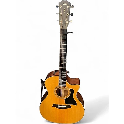 Used Taylor 314CE Natural Acoustic Electric Guitar