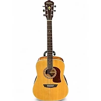 Used Washburn HD10S-0 Natural Acoustic Guitar