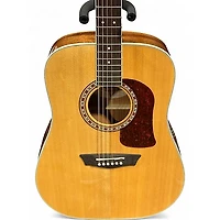 Used Washburn HD10S-0 Natural Acoustic Guitar