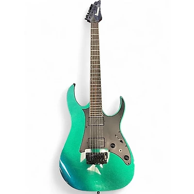 Used Ibanez RG631ALF Blue Chameleon Solid Body Electric Guitar