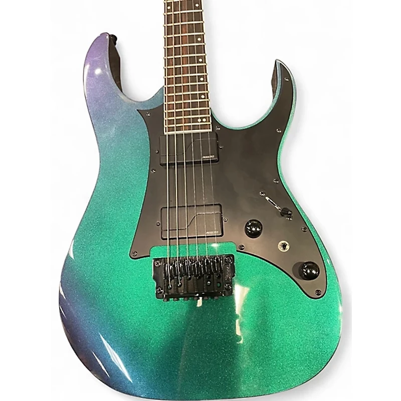 Used Ibanez RG631ALF Blue Chameleon Solid Body Electric Guitar