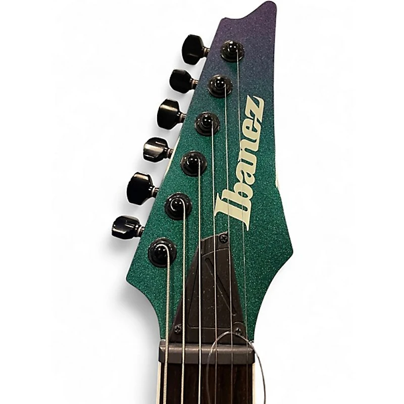 Used Ibanez RG631ALF Blue Chameleon Solid Body Electric Guitar