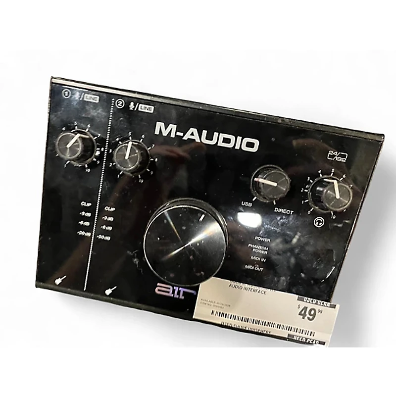 Used M-Audio AIR 192 Audio Interface