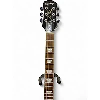 Used Epiphone Les Paul Standard Ebony Solid Body Electric Guitar