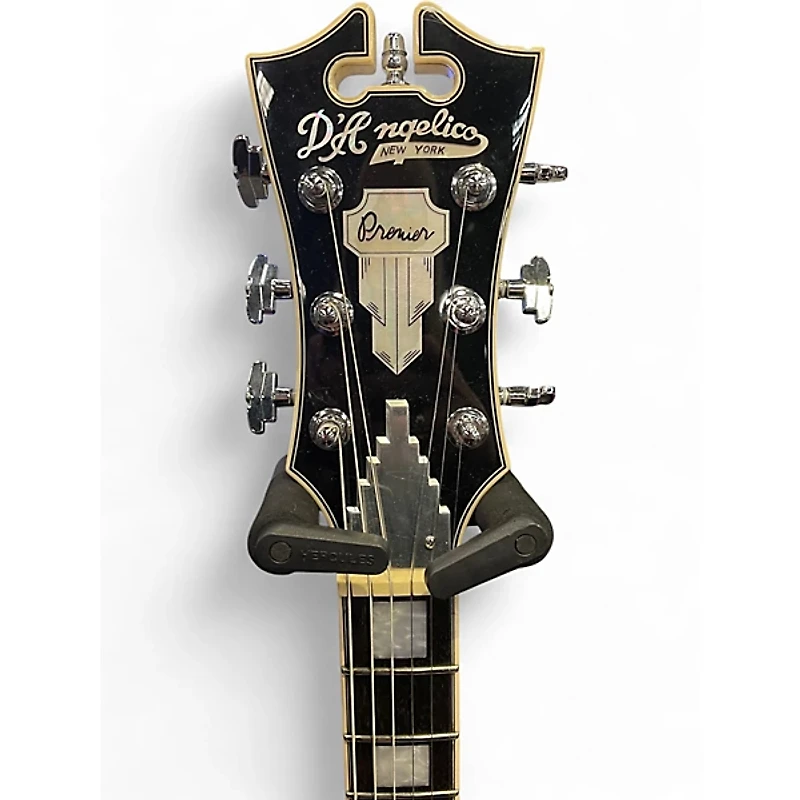 Used D'Angelico Premier Series DC Champagne Hollow Body Electric Guitar