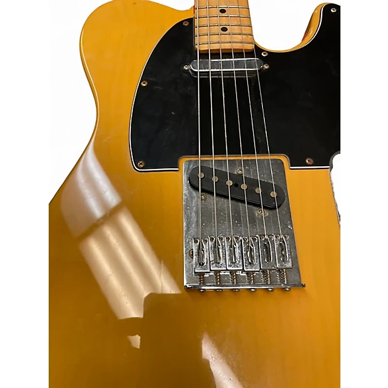 Used Fender Player Telecaster Butterscotch Blonde Solid Body Electric Guitar