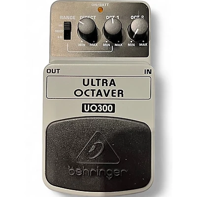 Used Behringer UO300 Ultra Octaver Effect Pedal