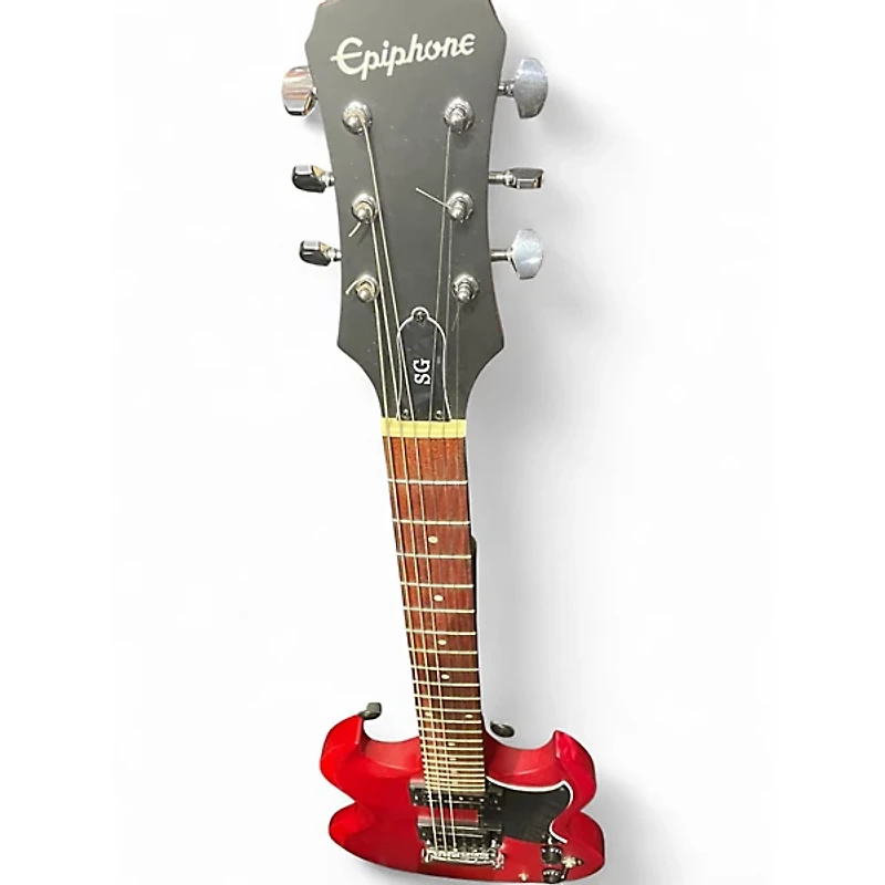 Used Epiphone SG Special Bolt On Cherry Solid Body Electric Guitar