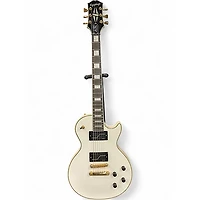Used Epiphone Matt Heafy Les Paul Custom Bone White Solid Body Electric Guitar