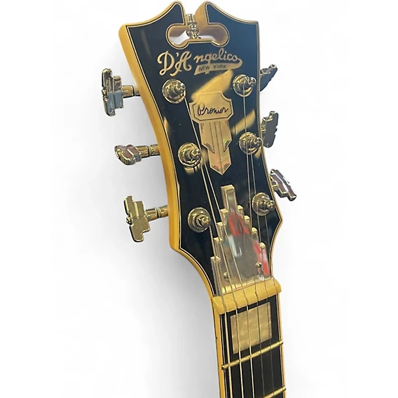 Used D'Angelico Premier Series Atlantic Black Solid Body Electric Guitar