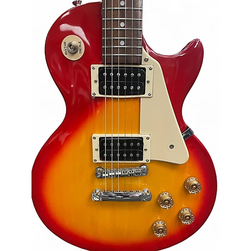 Used Epiphone Les Paul 100 Bolt On Cherry Sunburst Solid Body Electric Guitar