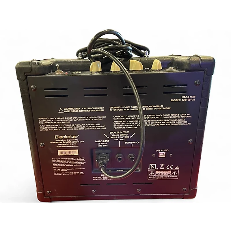 Used Blackstar HT-1R MKII Guitar Combo Amp