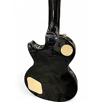 Used Epiphone Les Paul Standard Black and White Solid Body Electric Guitar