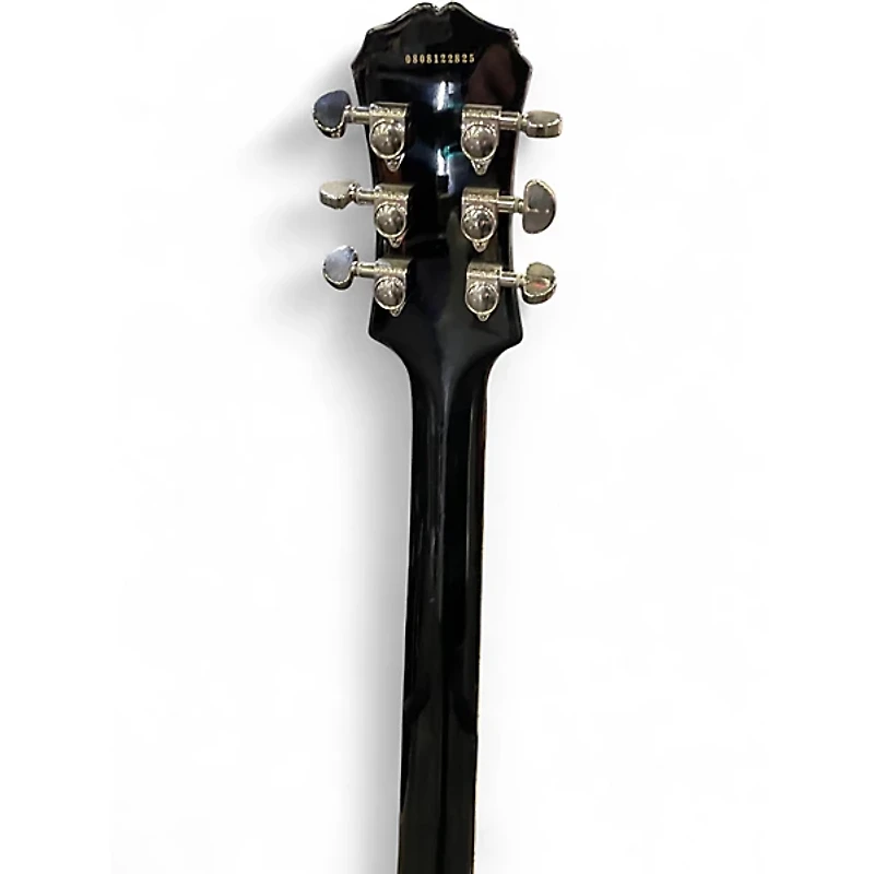 Used Epiphone Les Paul Standard Black and White Solid Body Electric Guitar