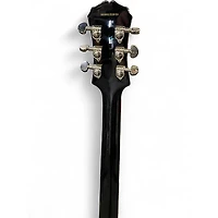 Used Epiphone Les Paul Standard Black and White Solid Body Electric Guitar