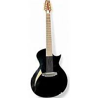 Used ESP LTD TL7 Black Acoustic Electric Guitar