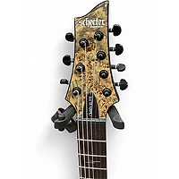 Used Schecter Guitar Research Omen Elite 6 Natural Solid Body Electric Guitar