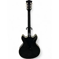 Used D'Angelico EX-DC/SP Black Hollow Body Electric Guitar