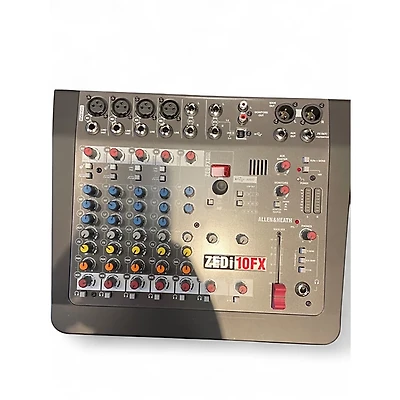 Used Allen & Heath ZEDi10FX Unpowered Mixer