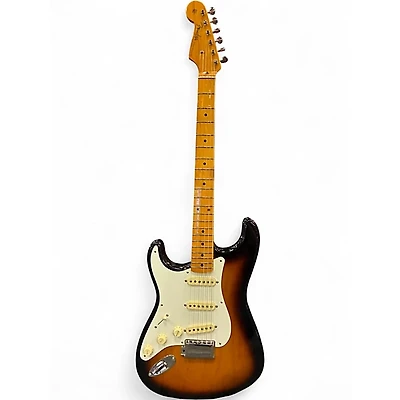 Used 2024 Fender 1957 American Vintage Stratocaster Tobacco Sunburst Solid Body Electric Guitar