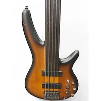 Used Ibanez SRF705 Tobacco Burst Electric Bass Guitar