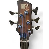 Used Ibanez SRF705 Tobacco Burst Electric Bass Guitar