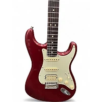 Used Fender American Performer Stratocaster HSS Aubergine Solid Body Electric Guitar