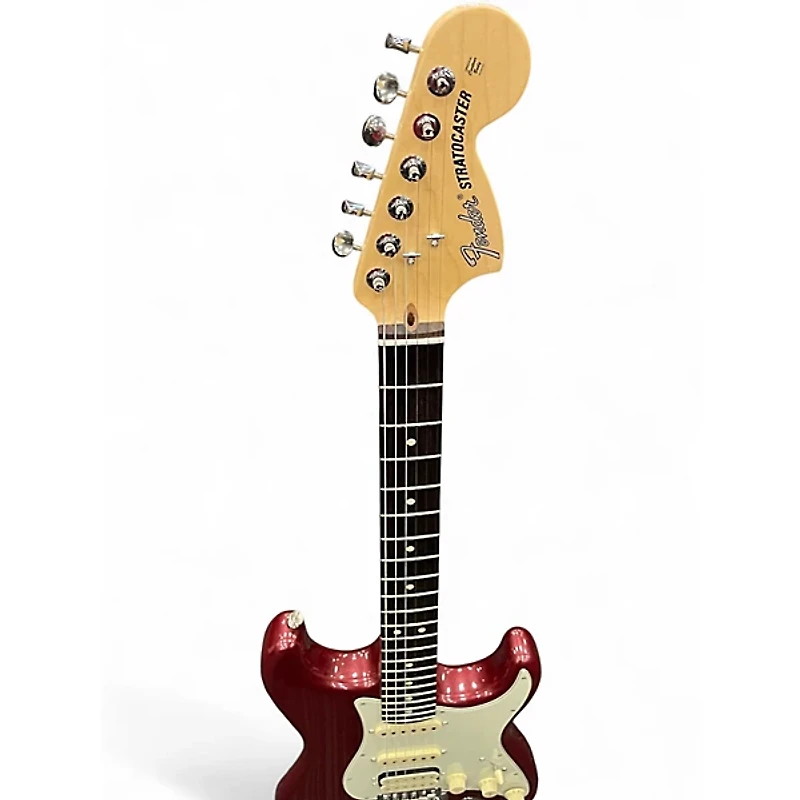 Used Fender American Performer Stratocaster HSS Aubergine Solid Body Electric Guitar