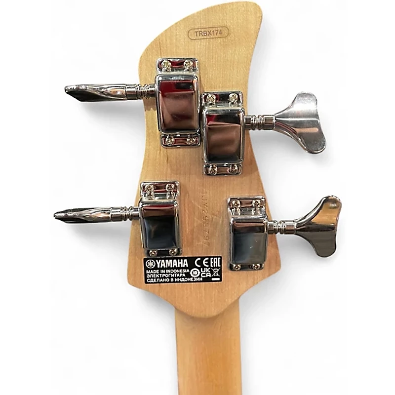 Used Yamaha TRBX174 Black Electric Bass Guitar