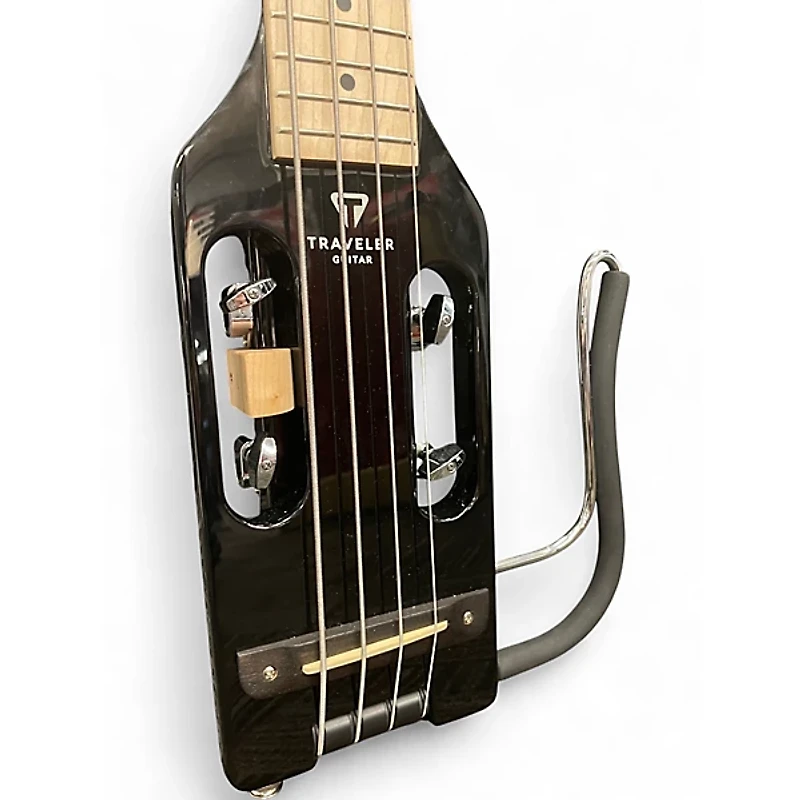 Used Traveler Guitar Ultra Light Bass Black Electric Bass Guitar