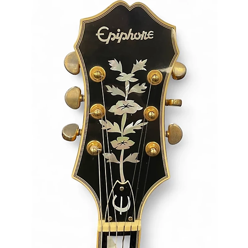 Used Epiphone Sheraton II Natural Hollow Body Electric Guitar